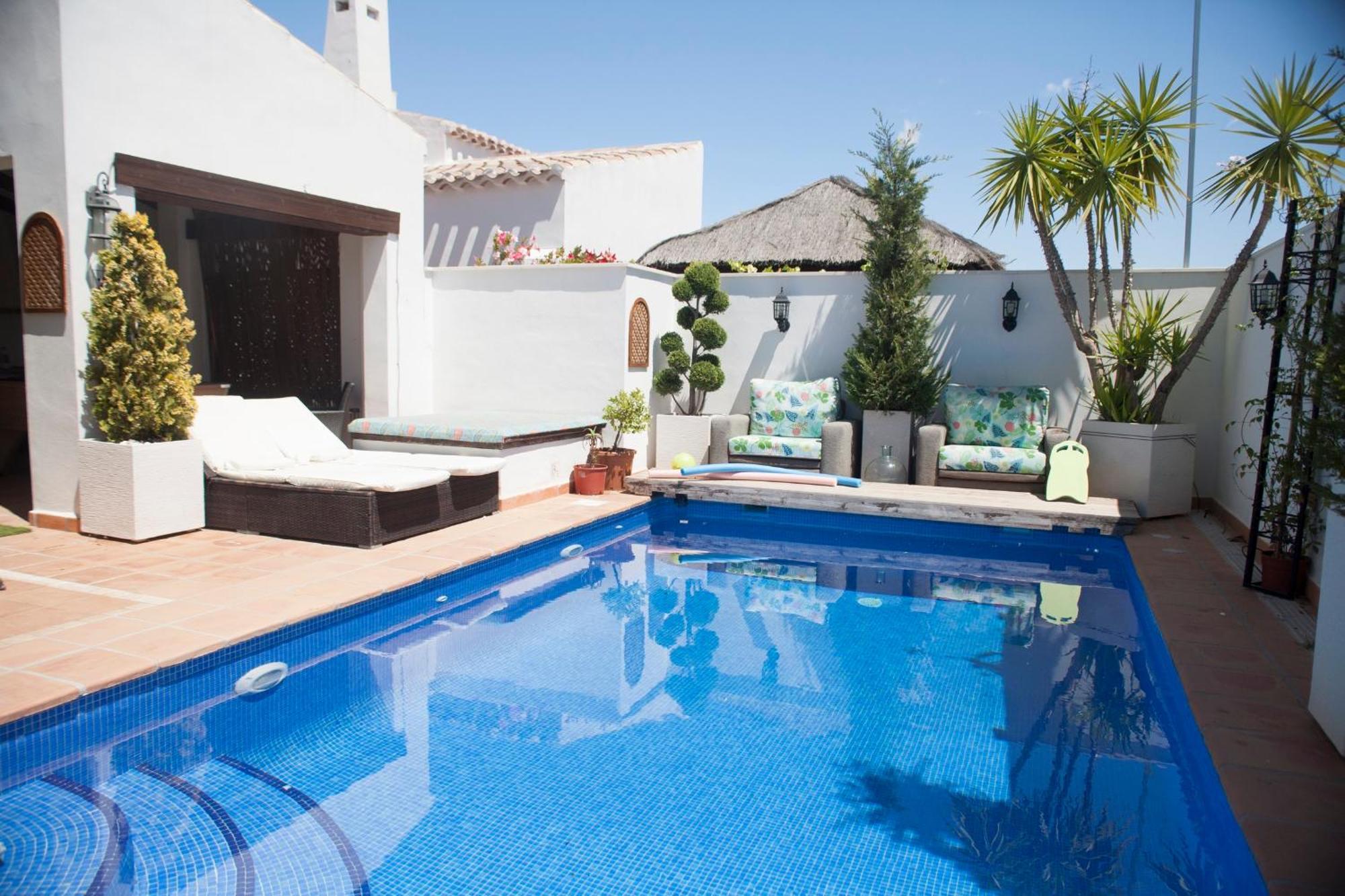 Luxury Villa On El Valle Golf Resort, Sauna, Hot Tub, Heated Pool. Banos y Mendigo Dış mekan fotoğraf